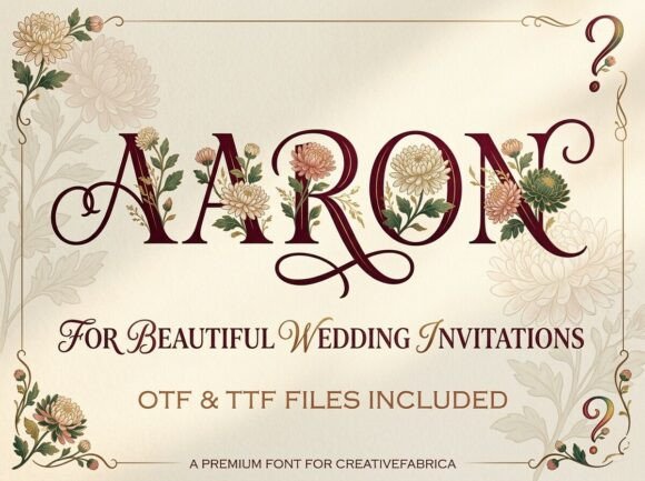 Aaron: A Bold Typeface That Commands Attention