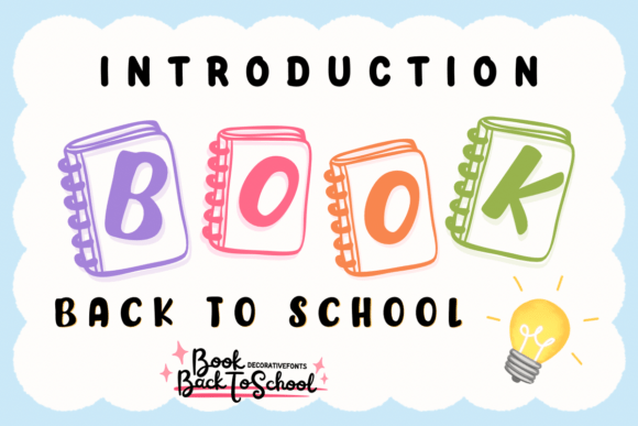 Capturing Classroom Joy: The Charm of Book Font