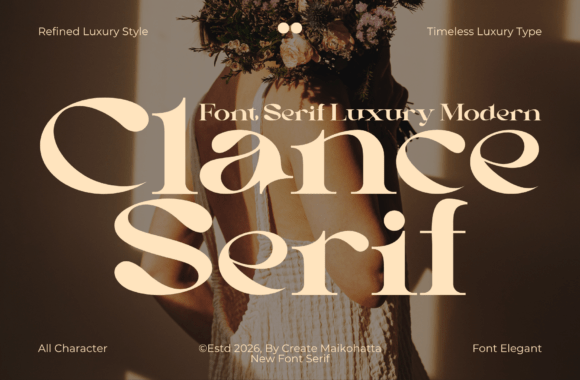 Clance Serif: The Modern Typeface for Unforgettable Luxury Branding