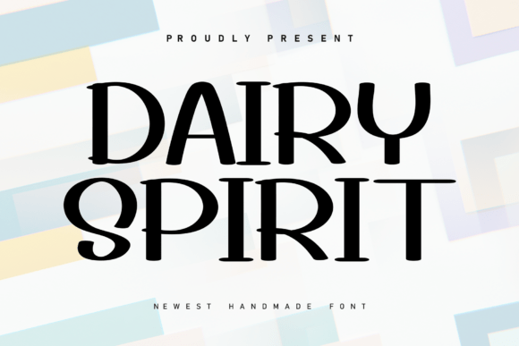 Dairy Spirit: A Handwritten Font with Relaxed Elegance