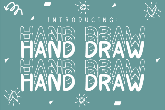 Hand Draw: The Groovy, Wavy Typeface for Instant Retro Style