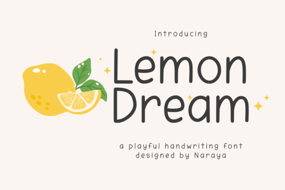 Lemon Dream: The Bouncy, Joyful Font Your Brand Has Been Missing
