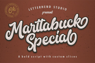 Marttabuck: The Script Font with a Handmade Edge for Bold Branding