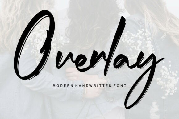 Overlay: The Elegant Handwritten Font That Flows With Your Design Vision