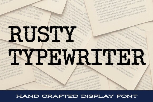 Rusty Typewriter: Unlocking Authentic Vintage Style