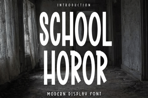 School Horor: Capturing Autumn's Elegance in a Script Font