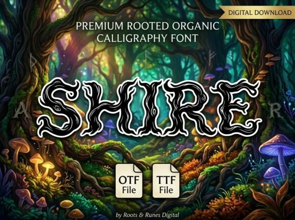 Shire: The Bold Display Typeface for Unforgettable Branding