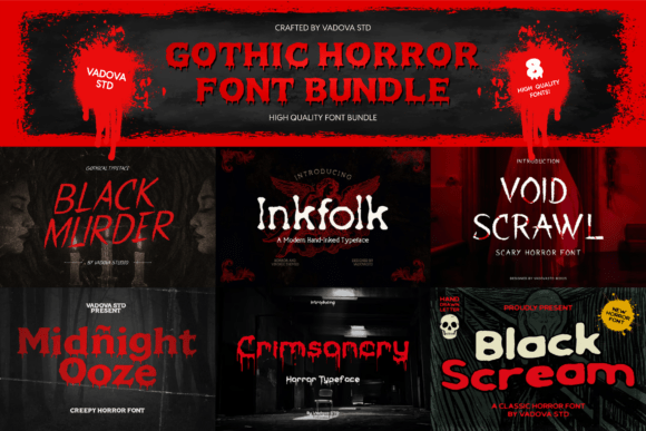 Summon the Shadows: The Power of Gothic Horror Typography