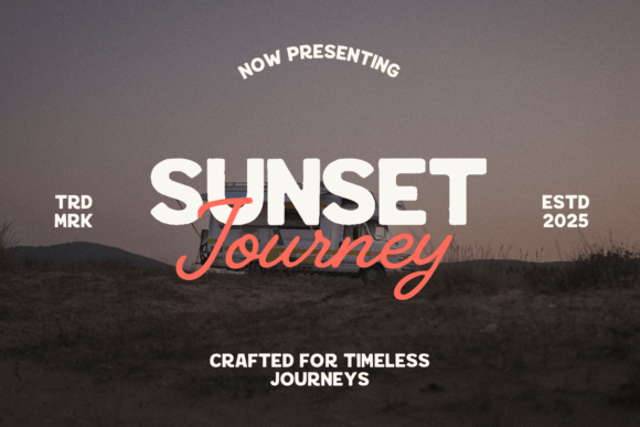 Sunset Journey Duo: Where Bold Meets Breezy in Your Designs