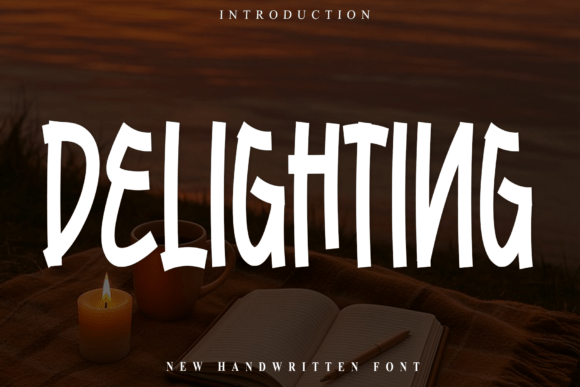 The Sweeping Elegance of the Delighting Font