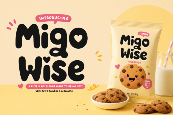 Why Migo Wise is the Chunky, Joyful Font Your Brand Needs
