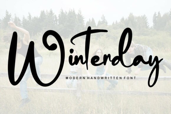 Winterday: A Handwritten Font That Balances Elegance and Flow